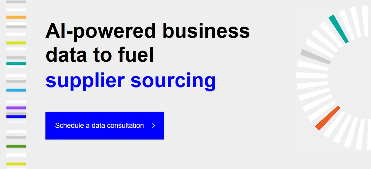 veridion landing page screenshot