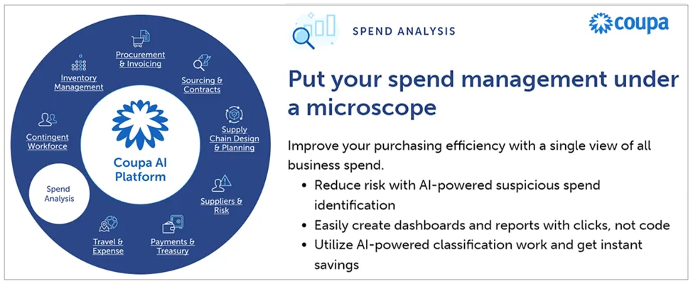 procurement software solution screenshot