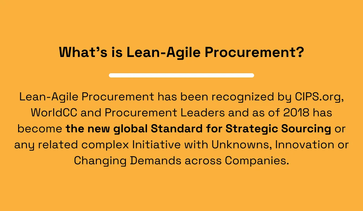 definition of lean agile procurement