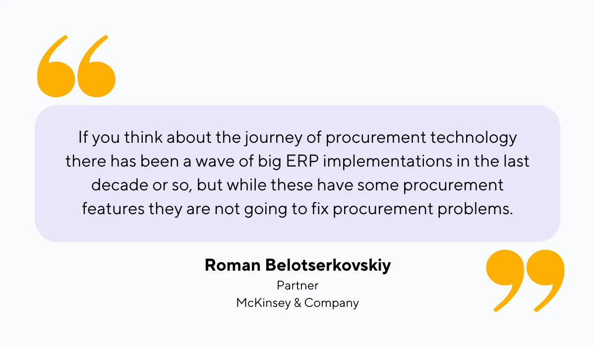quote about the limitations of erp systems