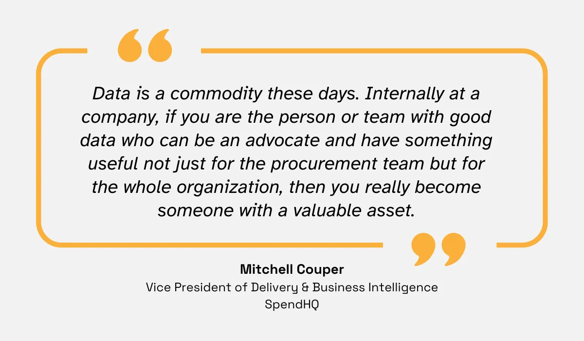 quote explaining that fresh and reliable data is an asset