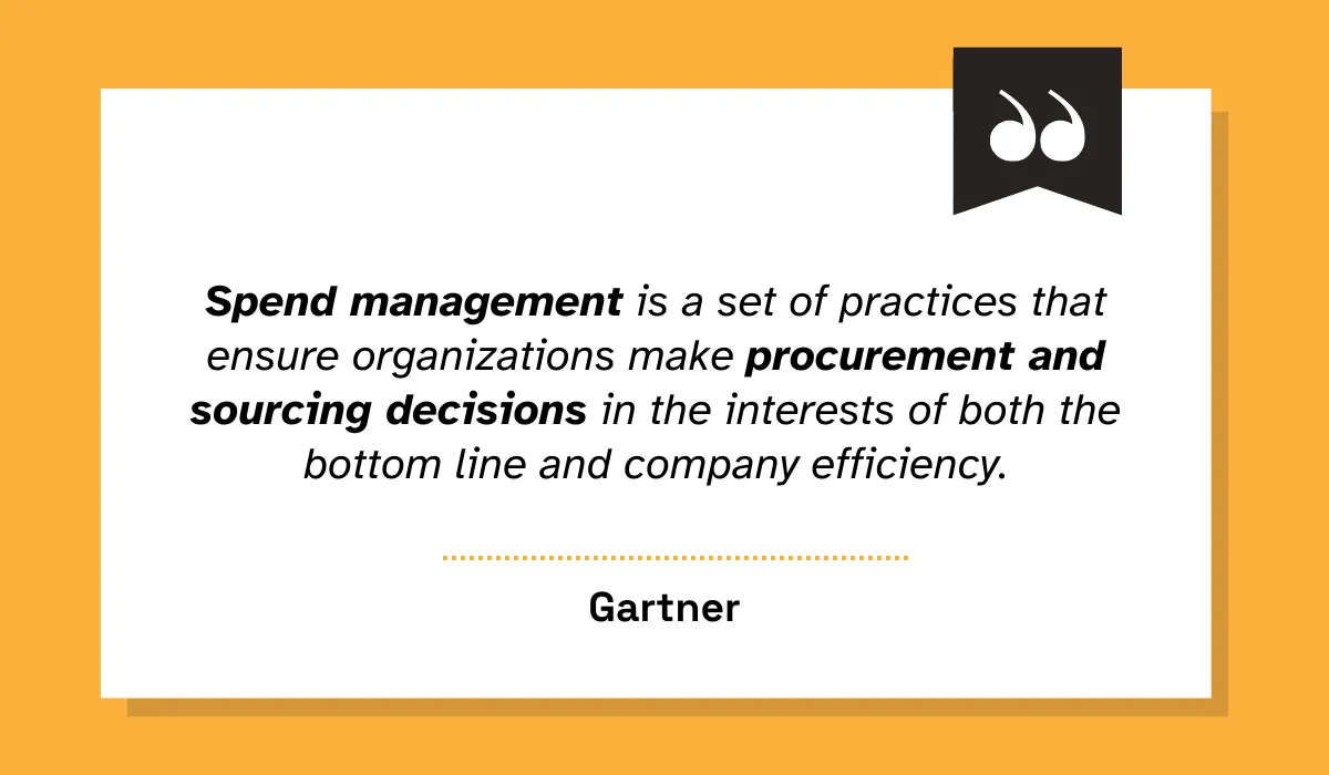 spend management definition