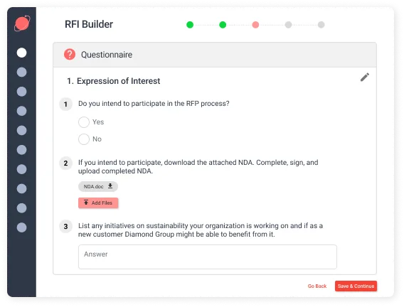 ProcurePort dashboard
