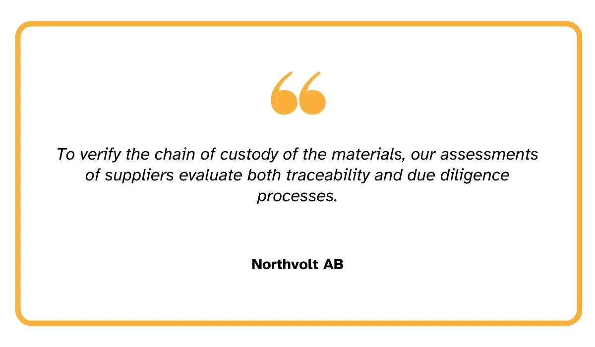Northvolt AB quote