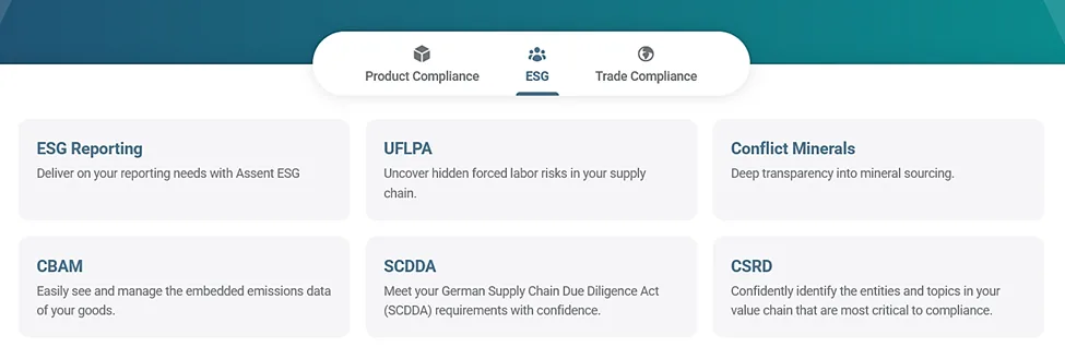 Assent dashboard