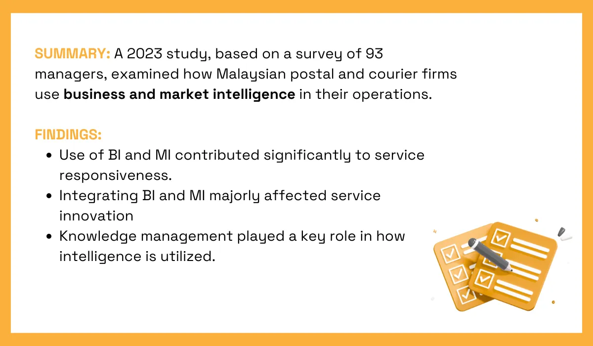 Business and Market Intelligence Study