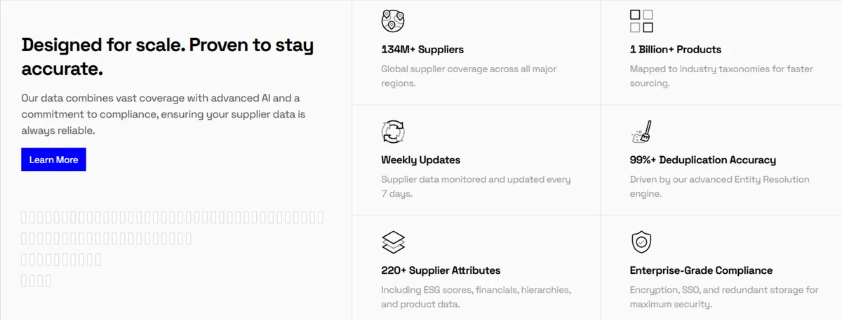 veridion tool screenshot