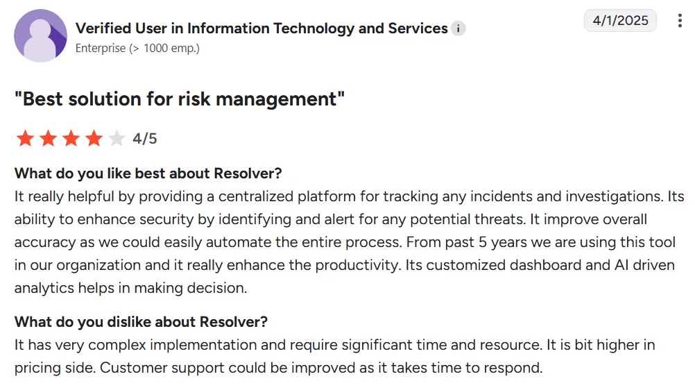 resolver review screenshot