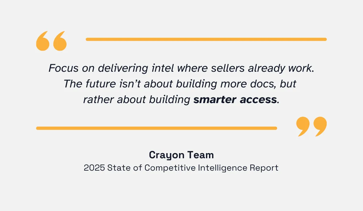 quote on the  necessity of providing better access to data