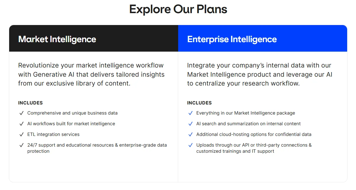 alphasense plans screenshot