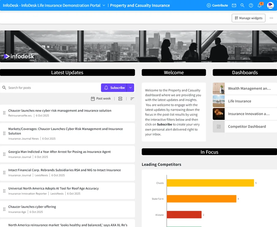 infodesk tool screenshot