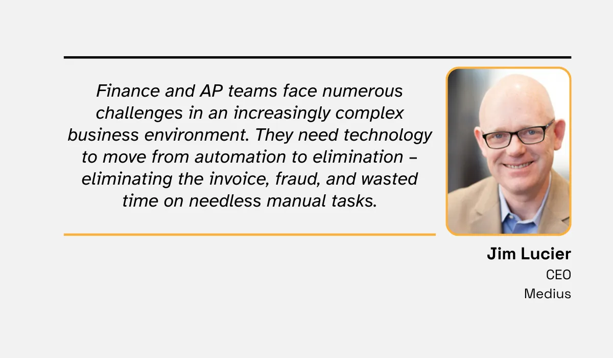 quote on how finance and ap teams need automation to prevent vendor fraud