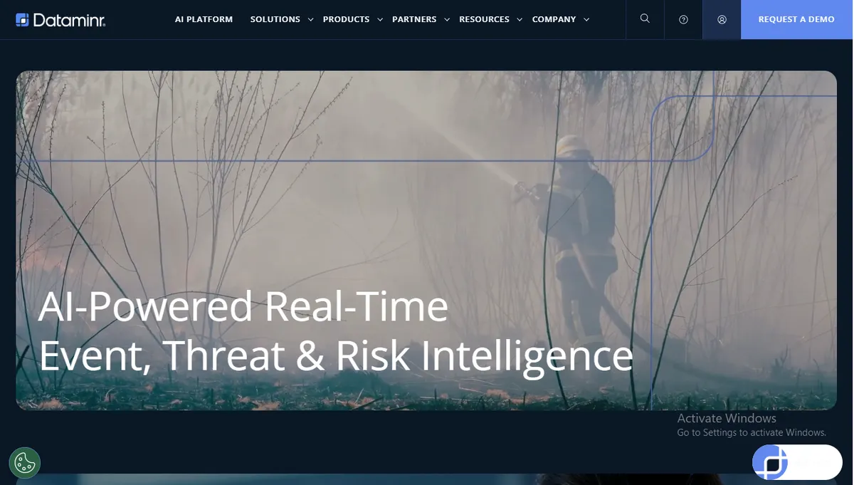 dataminr screenshot