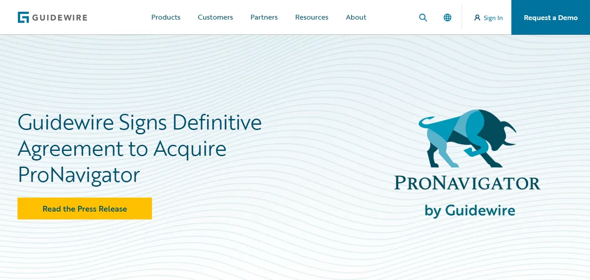 guidewire screenshot