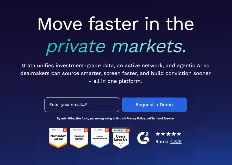 Grata dashboard