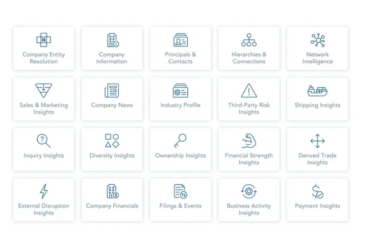 D&B Connect dashboard