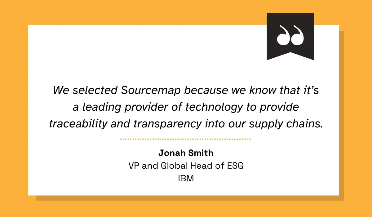 quote of a company using sourcemap