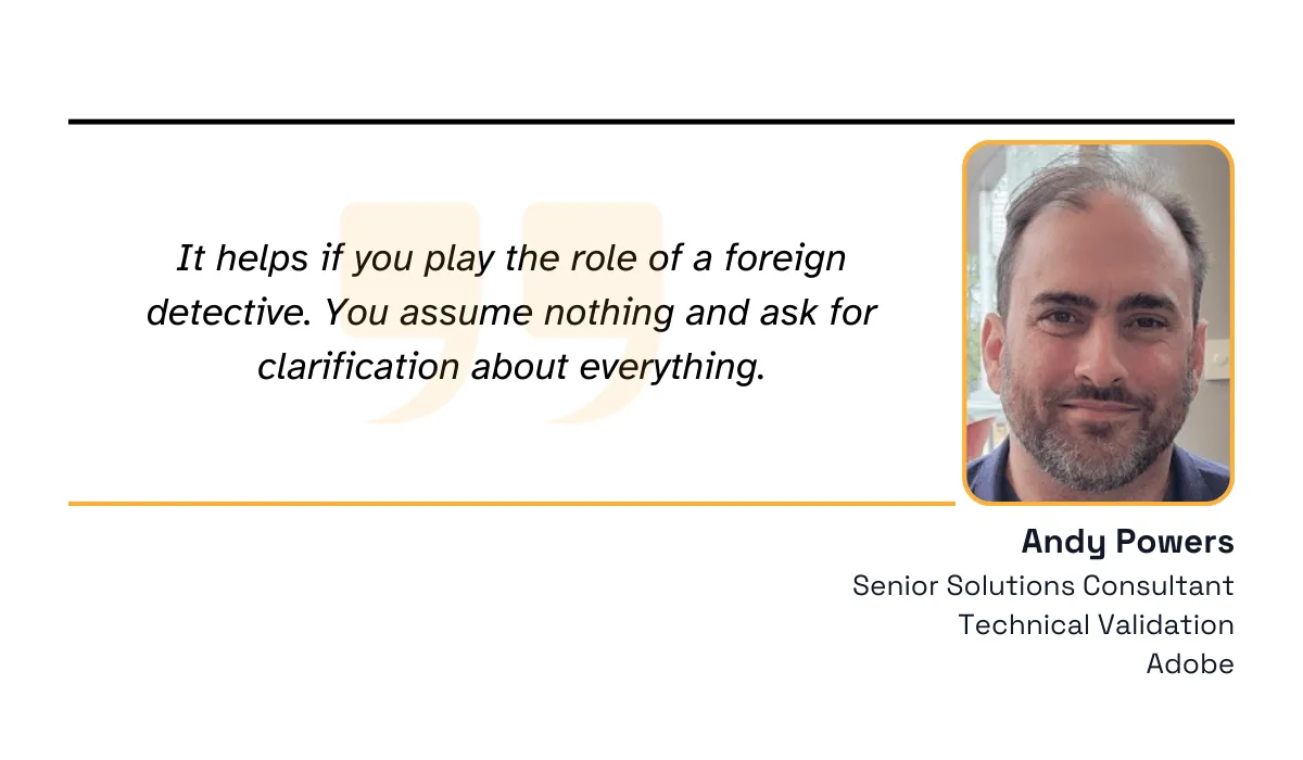 quote on asking clarification