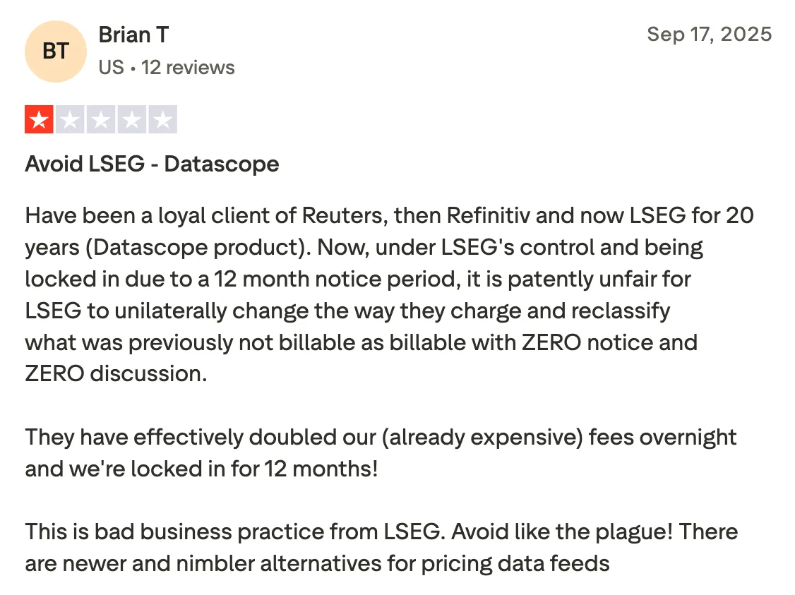 lseg review screenshot