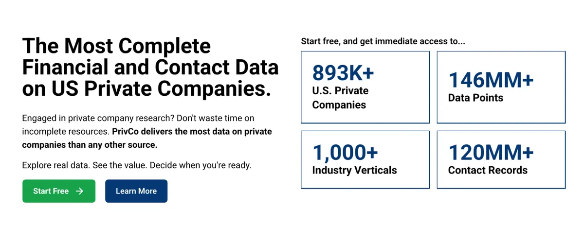privco screenshot