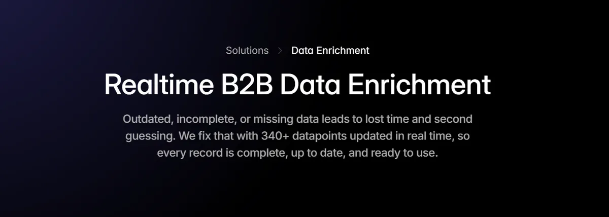 Crustdata dashboard
