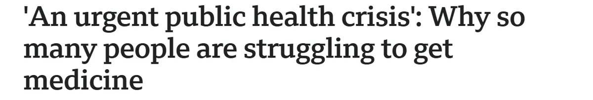 ‘An Urgent Public Health Crisis’: Why So Many People Are Struggling to Get Medicine
