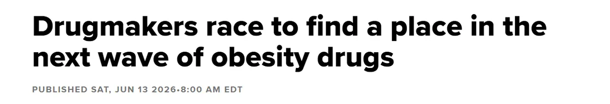 Drugmakers Race to Find a Place in the Next Wave of Obesity Drugs
