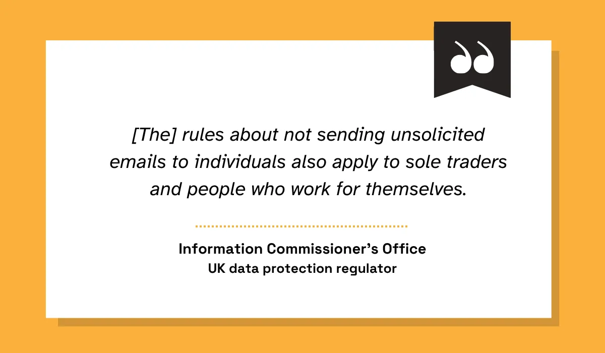 Information Commissioner's Office quote