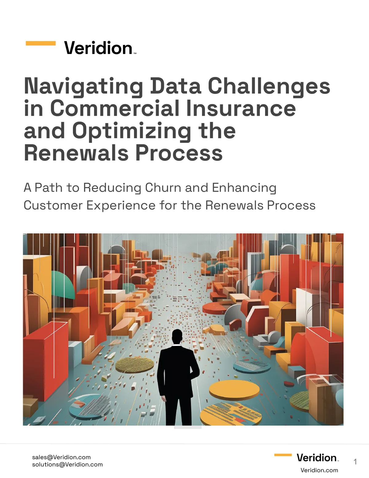 Navigating Data Challenges in Commercial Insurance and Optimizing the Renewals Process — report cover