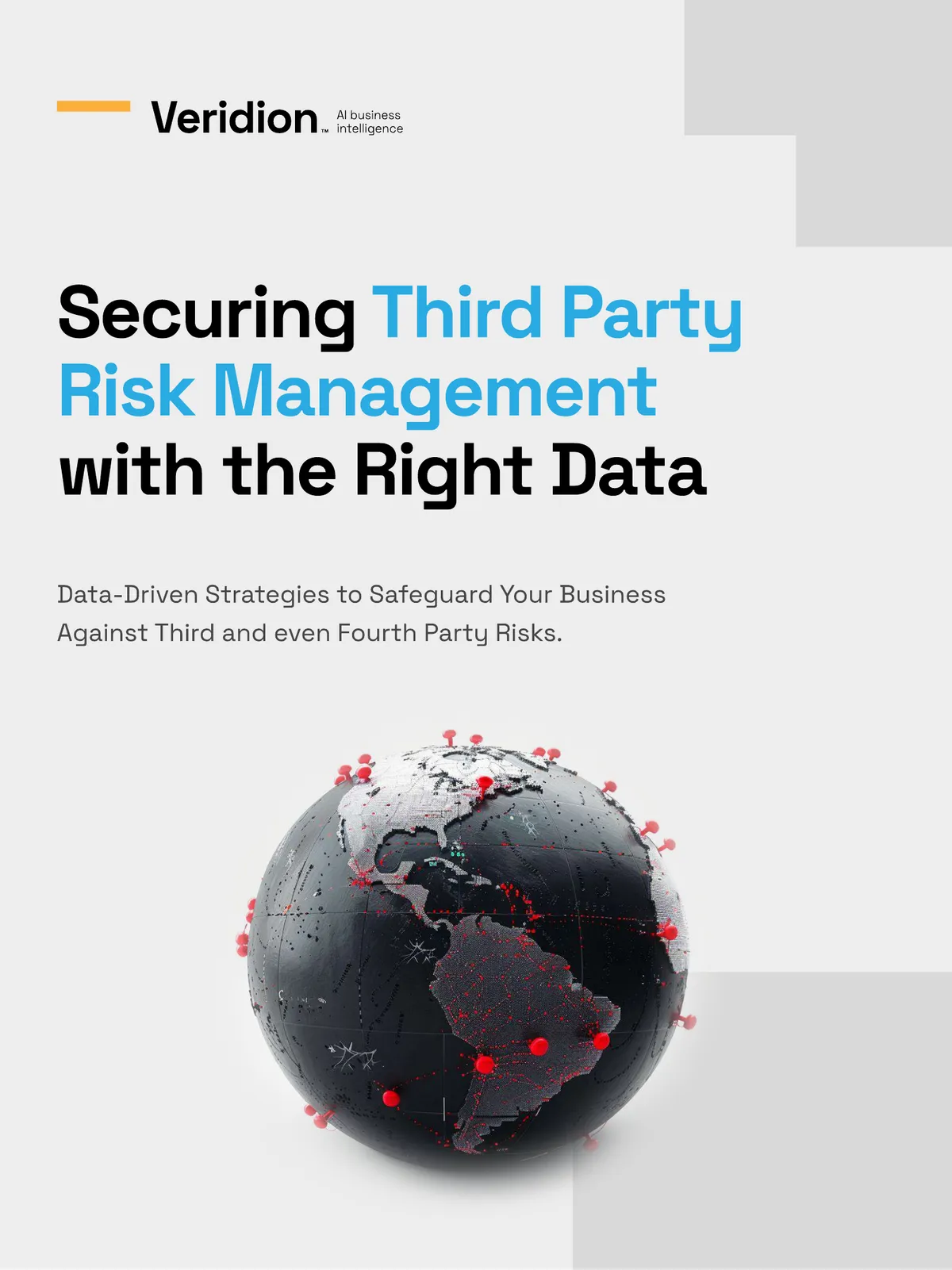 Securing Third Party Risk Management with the Right Data — report cover